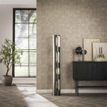 Vloerlamp  Ø25 organic cylinder XL / Zwart nikkel (Magazijn sale)