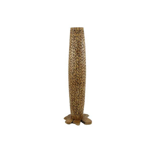 Vloerlamp M bars / Massief gerecycled teakhout