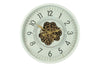Ronde radar Wandklok Countryfield "Celestial'' wit Ø 66 cm