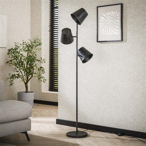 Vloerlamp 3x Ø18 Kinetic / Charcoal