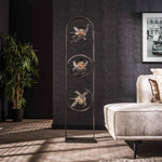 Vloerlamp 3L cosmos mesh / Artic zwart