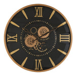 Radarklok Momento rond zwart/goud Countryfield Ø60 cm (NIEUW)