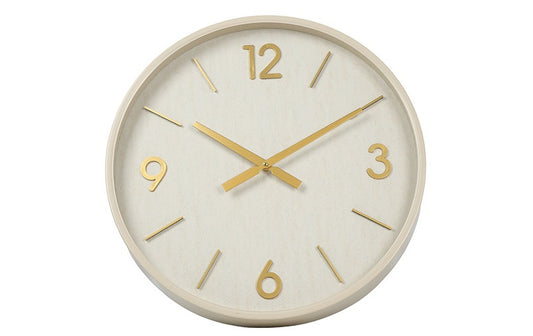 Wandklok Rodas L Wit - Ø59 CM