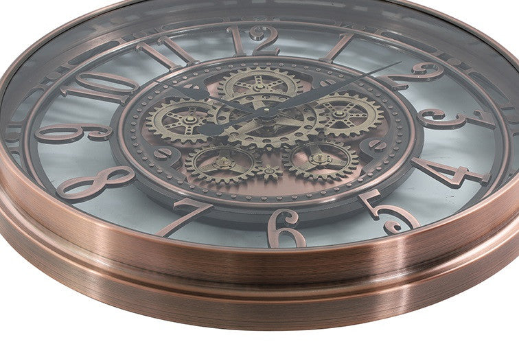 Countryfield radarklok rond Norris Koper - Ø70 CM