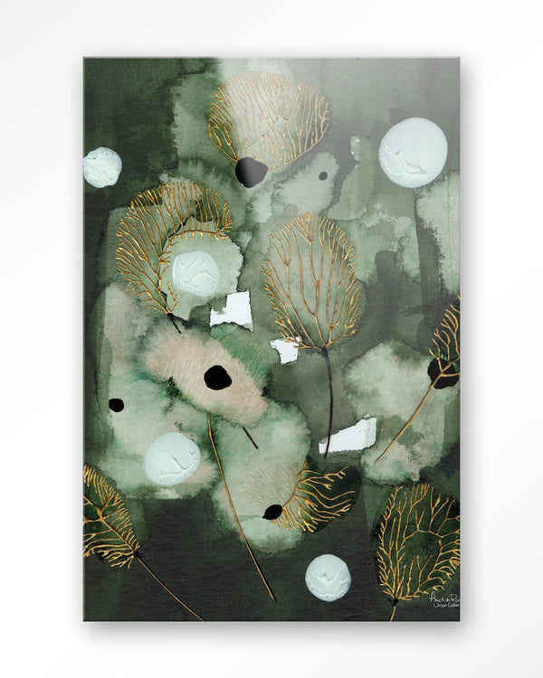 Glasschilderij Forest Flower - Urban Cotton
