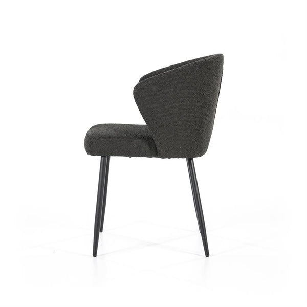 Stoel Santos Eleonora - zwart copenhagen stof