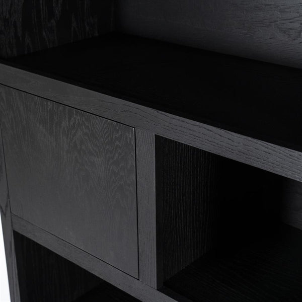 Kabinet/Wandkast Helsinki Eleonora  150x220 cm - Zwart eiken