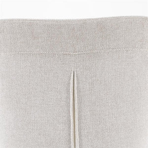 Eetkamerstoel Mamé Eleonora met armleuning - Beige stof Houston