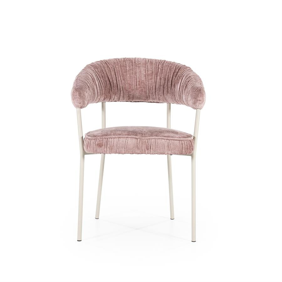 Eleonora eetkamerstoel Lizzy met arm - leverbaar in 4 kleuren