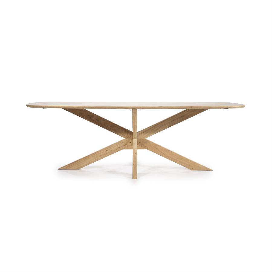 Eettafel Nikki Eleonora 240x100 - Naturel Acacia hout