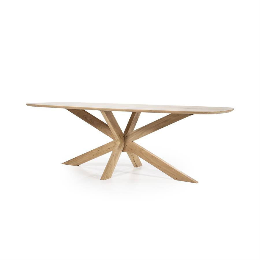 Eettafel Nikki Eleonora 240x100 - Naturel Acacia hout