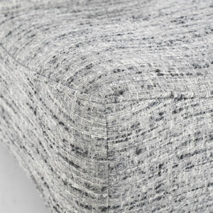 Fauteuil draaibaar Loys Eleonora zonder armleuning - Grijze Barkley stof