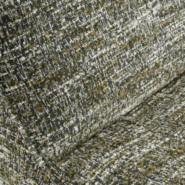 Fauteuil draaibaar Loys Eleonora zonder armleuning - Groene Barkley stof