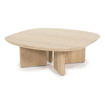 Salontafel Stef Eleonora small 80x80 cm - Naturel eikenhout