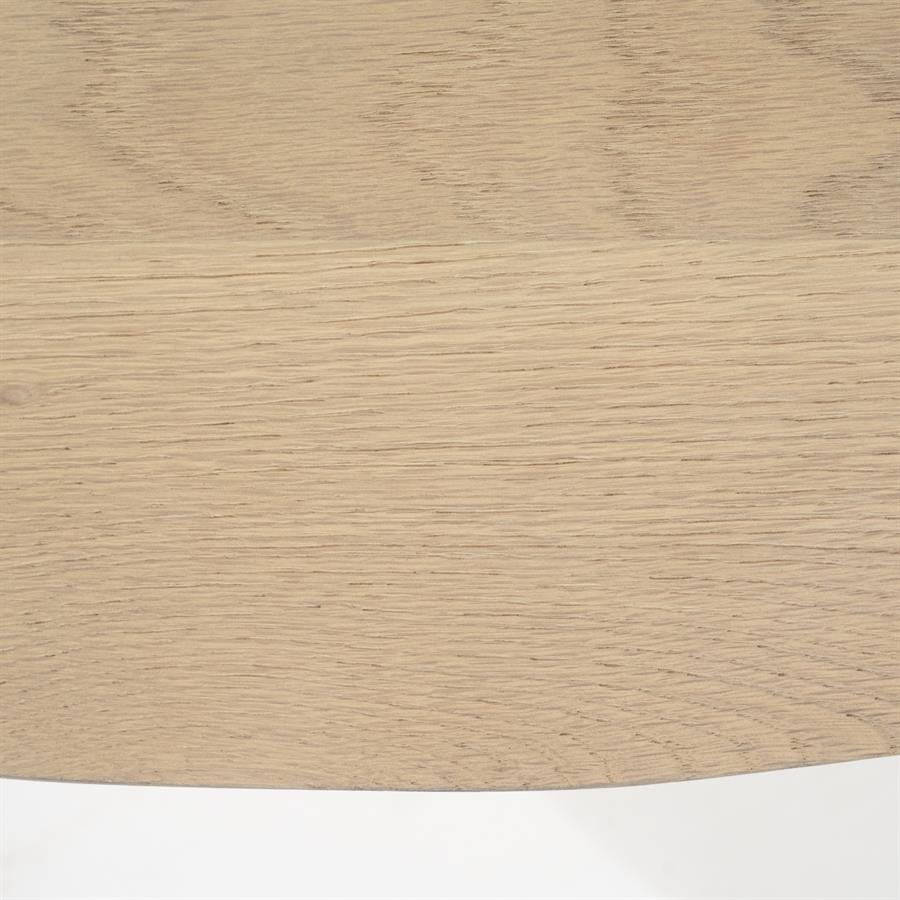 Salontafel Stef Eleonora small 80x80 cm - Naturel eikenhout