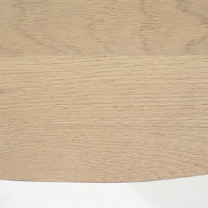 Salontafel Stef Eleonora small 80x80 cm - Naturel eikenhout