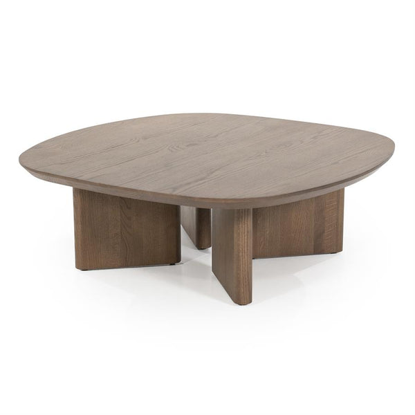 Salontafel Stef Eleonora small 80x80 cm - Bruin eikenhout