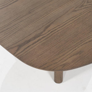 Salontafel Stef Eleonora small 80x80 cm - Bruin eikenhout