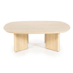Salontafel Stef Eleonora medium 100x100 cm - Naturel eikenhout