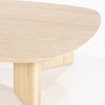 Salontafel Stef Eleonora medium 100x100 cm - Naturel eikenhout
