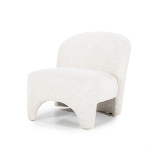 Fauteuil Owen Eleonora zonder armleuning - Beige Batea stof