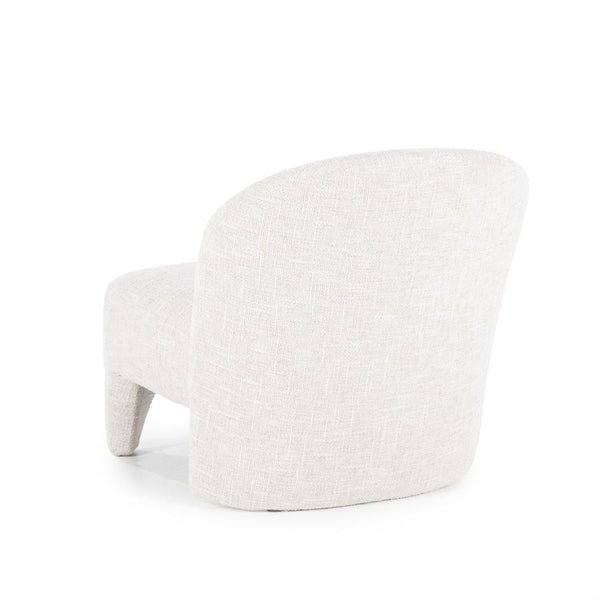 Fauteuil Owen Eleonora zonder armleuning - Beige Batea stof