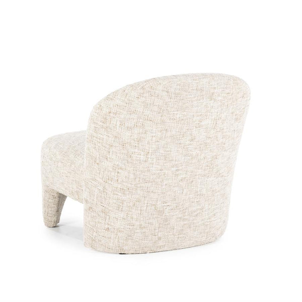 Fauteuil Owen Eleonora zonder armleuning - Taupe Batea stof