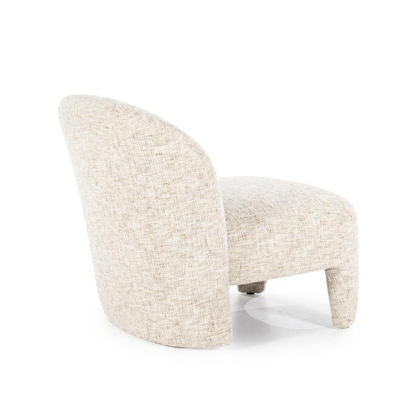 Fauteuil Owen Eleonora zonder armleuning - Taupe Batea stof