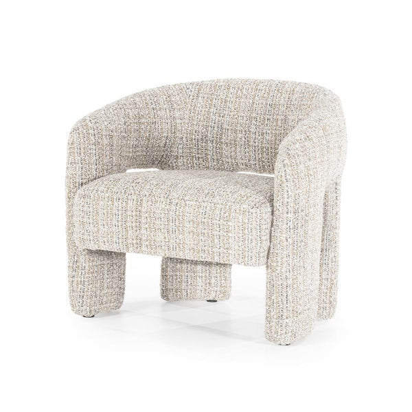 Fauteuil Hamilton Eleonora met armleuning - Taupe stof