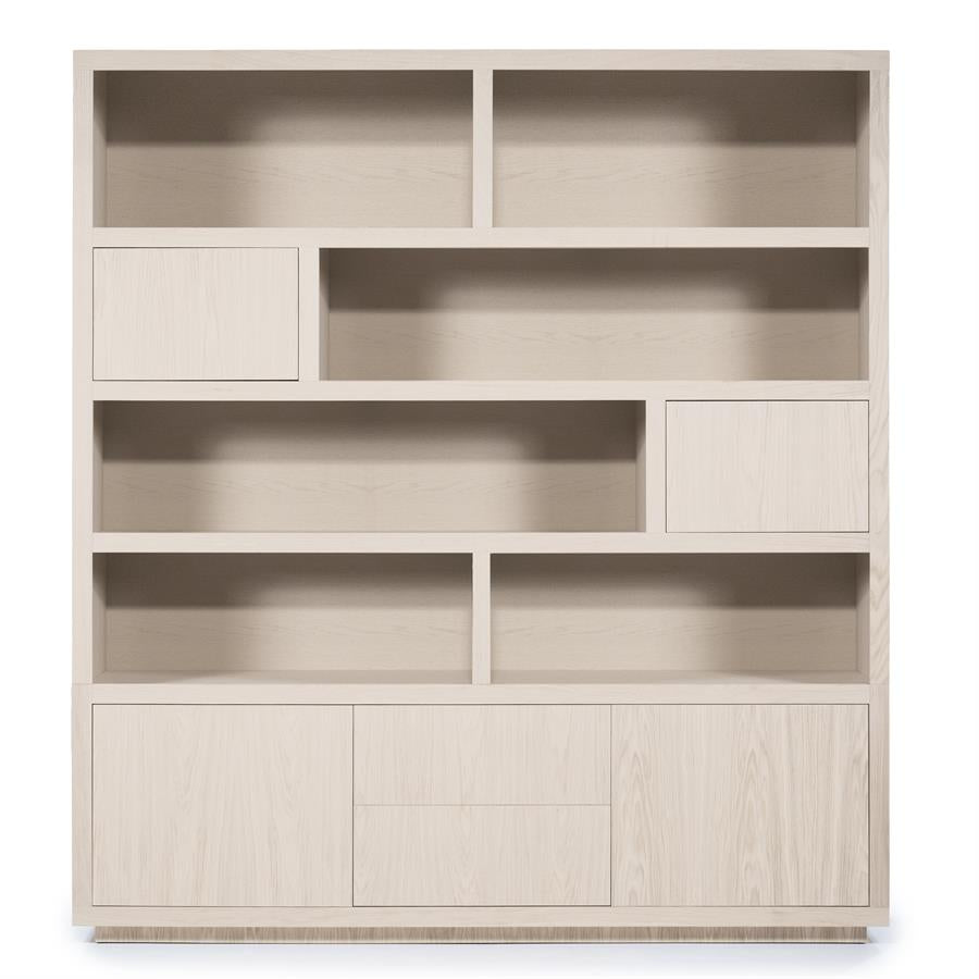 Kabinet/Wandkast Helsinki Eleonora  200x220 cm - Taupe eiken
