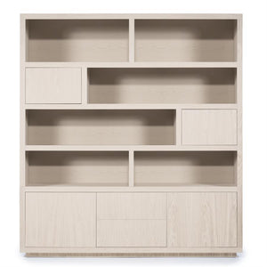 Kabinet/Wandkast Helsinki Eleonora  200x220 cm - Taupe eiken