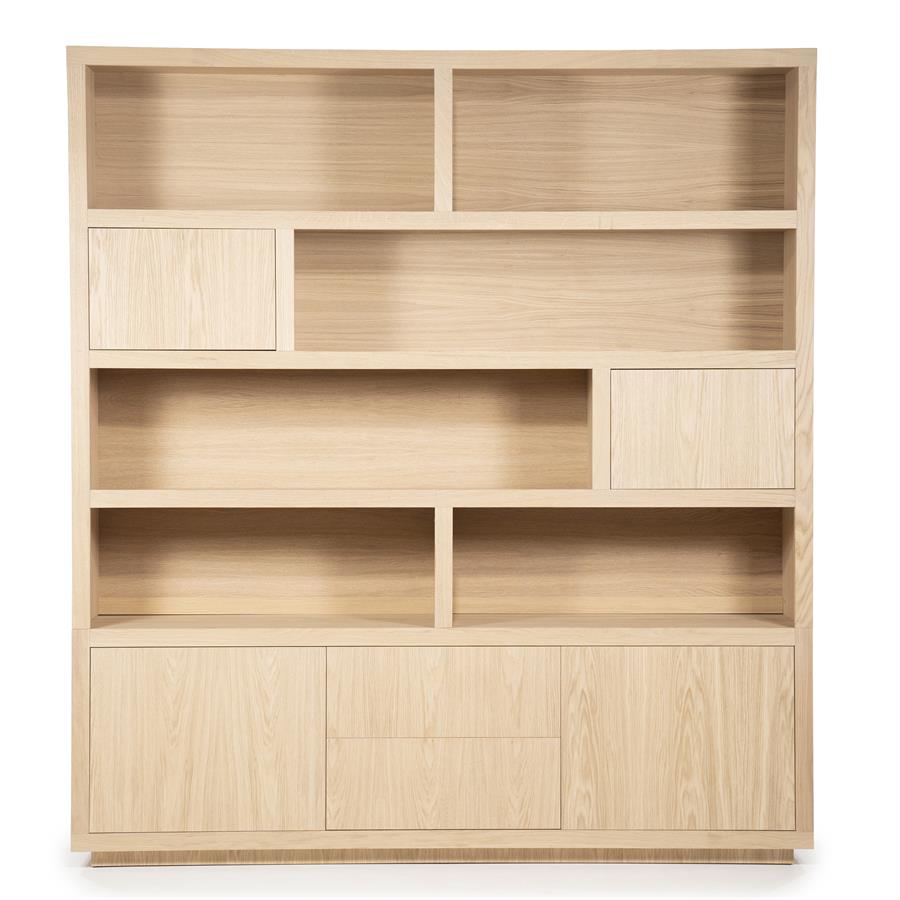 Kabinet/Wandkast Helsinki Eleonora  200x220 cm - Naturel eiken