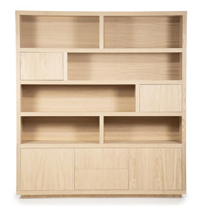 Kabinet/Wandkast Helsinki Eleonora  200x220 cm - Naturel eiken