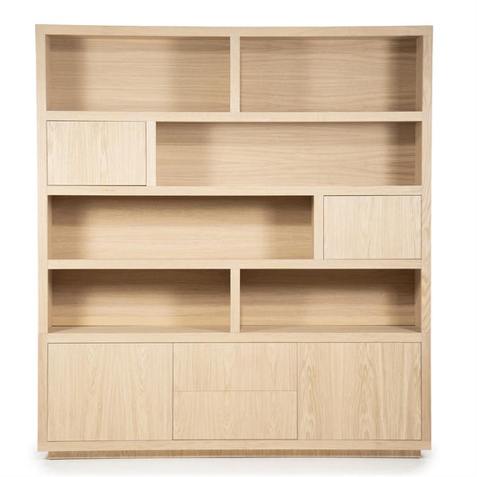 Kabinet/Wandkast Helsinki Eleonora  200x220 cm - Naturel eiken