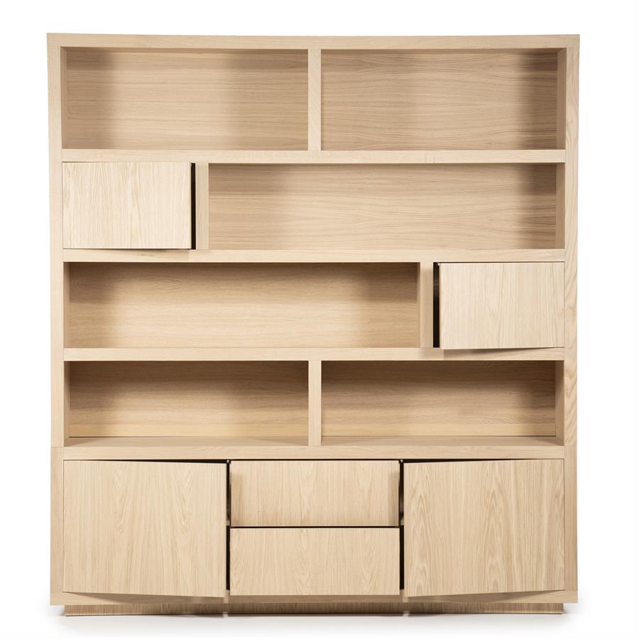 Kabinet/Wandkast Helsinki Eleonora  200x220 cm - Naturel eiken