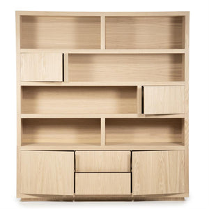 Kabinet/Wandkast Helsinki Eleonora  200x220 cm - Naturel eiken