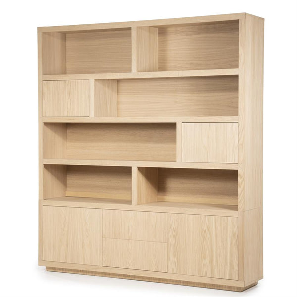 Kabinet/Wandkast Helsinki Eleonora  200x220 cm - Naturel eiken