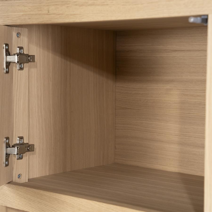 Kabinet/Wandkast Helsinki Eleonora  200x220 cm - Naturel eiken