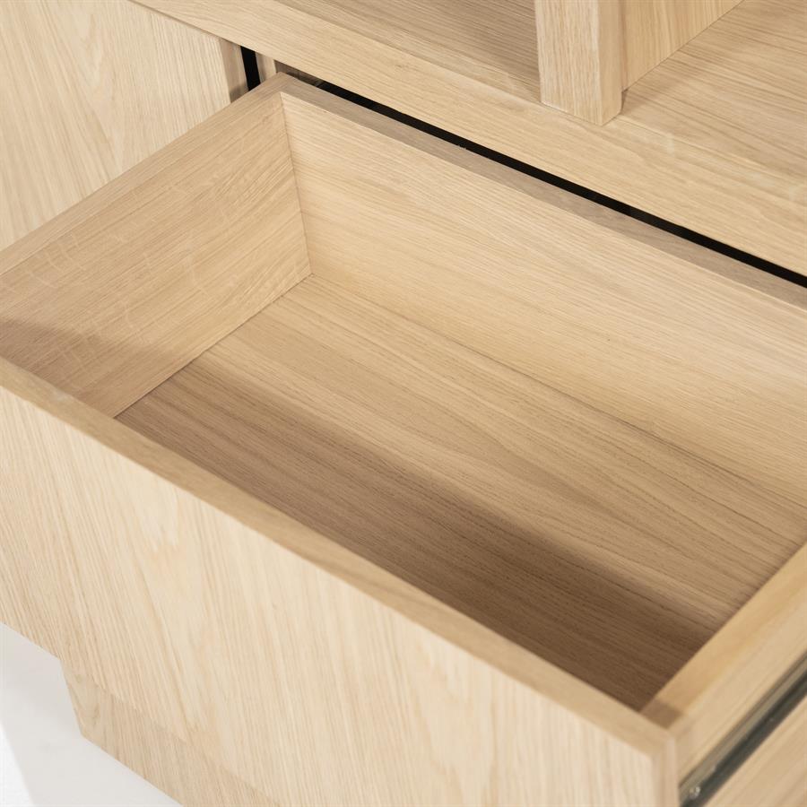 Kabinet/Wandkast Helsinki Eleonora  200x220 cm - Naturel eiken