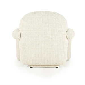 Fauteuil "Monica" Eleonora met arm - Beige stof Asti