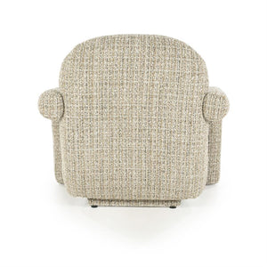 Fauteuil "Monica" Eleonora met arm - Taupe stof Asti