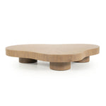 Salontafel Bobbie Eleonora organische vorm 150x110 cm - Lichtbruin