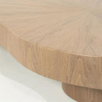 Salontafel Bobbie Eleonora organische vorm 150x110 cm - Lichtbruin