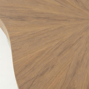 Salontafel Bobbie Eleonora organische vorm 150x110 cm - Lichtbruin