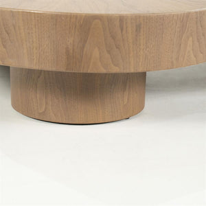 Salontafel Bobbie Eleonora organische vorm 150x110 cm - Lichtbruin