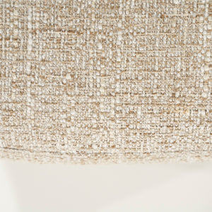 Stoel Connor Eleonora naturel houten poot met draaifunctie - Beige Donna