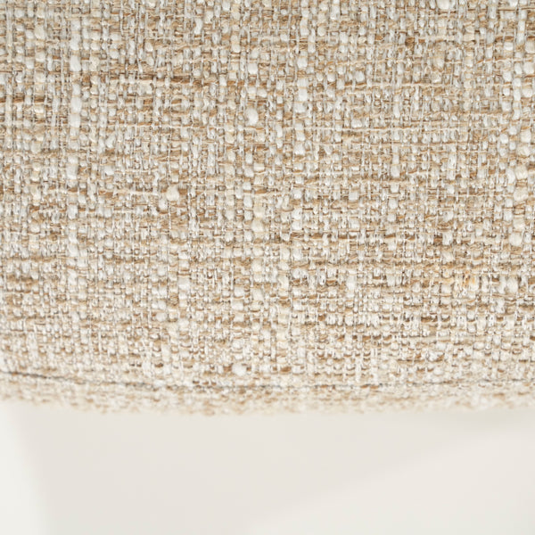 Stoel Connor Eleonora naturel houten poot met draaifunctie - Beige Donna