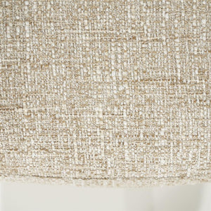 Fauteuil draaibaar "Connor" Eleonora met arm - Beige Donna