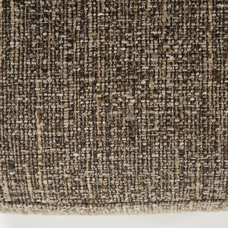 Fauteuil draaibaar "Connor" Eleonora met arm - Bruin Donna