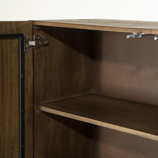 Wandkast / kabinet Felix Eleonora 109x41,5x147 cm - Mangohout